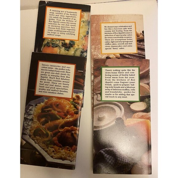 The Bon Appetit Kitchen Collection Vols 1 & 2, Boxed Sets Of 4 Cookbooks Paper - Picture 5 of 16